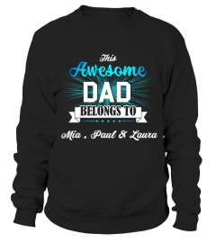 THIS AWESOME DAD BELONG TO