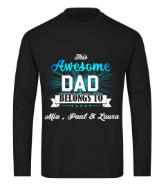 THIS AWESOME DAD BELONG TO