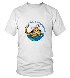 Tee Shirt Logo chat l'heureux 62