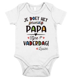 JE DOET HET GEWELDIG PAPA