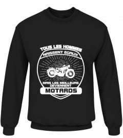 Moto Humour Tous les Hommes naissent égaux mais les meilleurs deviennent motards