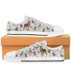 German Shepherd - Heart-Sneaker