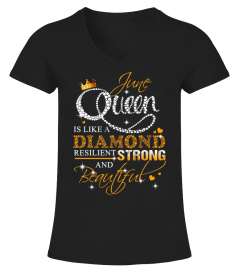 June queen is like a diamond resilient strong and beautiful