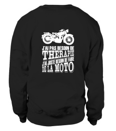 T-shirt homme à message : Tu deviens vieux quand tu arretes la moto