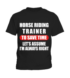 HORSE TRAINER