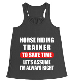 HORSE TRAINER