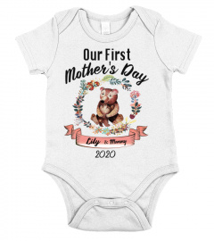 PERSONALIZED NAMES MOM BABY MATCHING OUTFITS