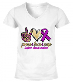 Peace Love Cure lupus awareness