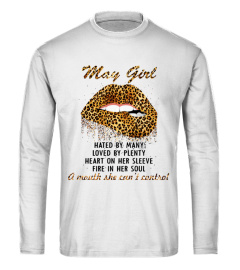 May girl lips leopard hated by many a mouth she can't control