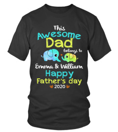 THIS AWESOME DAD BELONGS TO