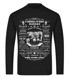 Rush T Shirt. The Best Songs Of Rush