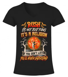 Rush T Shirt. RUSH It's not just fans, it's a religion. If you don’t listen, you'll never understand
