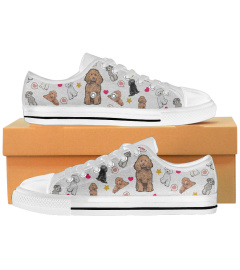 Poodle - Heart-Sneaker