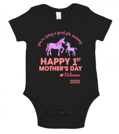 Personalized Unicorn First MotherDay 2020 Shirt