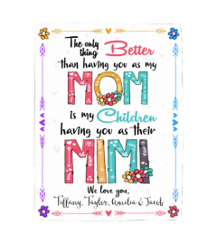 Mom & Mimi - Love your Daughter - Personalized Names