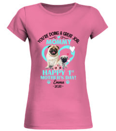 Pug First Mothers Day TL2104115a