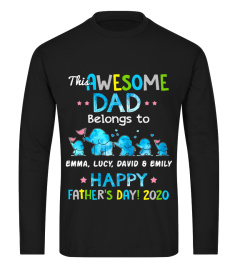 THIS AWESOME DAD BELONGS TO