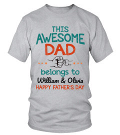 THIS AWESOME DAD BELONGS TO