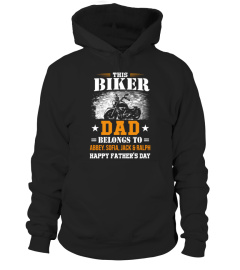 THIS BIKER DAD BELONGS TO