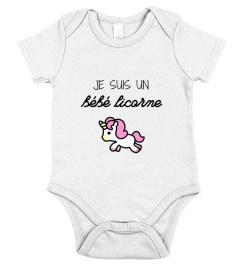 T shirt enfant / Body bébé je suis un bébé licorne