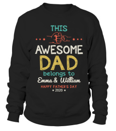 THIS AWESOME DAD BELONGS TO