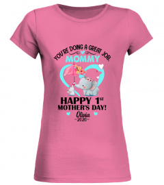 Happy First Mother Day Elephant TL2704034a