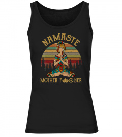 Namaste Motherfucker Yoga Vintage Funny T-shirt Men Women