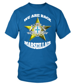 T shirt We Are Back Marseillais II OM