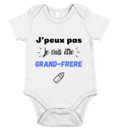 T shirt enfant body bébé j'peux pas grand frère