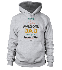 THIS AWESOME DAD BELONGS TO