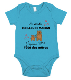 Body bébé meilleure maman fête des mères idée cadeau