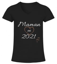 T shirt future maman 2021 cadeau femme enceinte idée cadeau