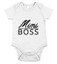 T shirt enfant body bébé mini boss