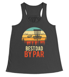 Mens Best Dad By Par Disc Golf Dad   T-Shirt