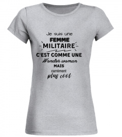 T shirt femme militaire wonder woman