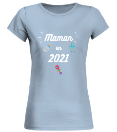 T shirt future maman 2021 cadeau femme enceinte