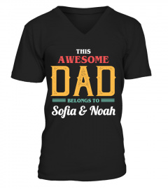 Awesome Dad - Custom t-shirt
