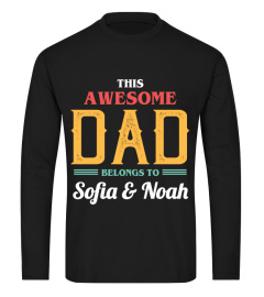 Awesome Dad - Custom t-shirt