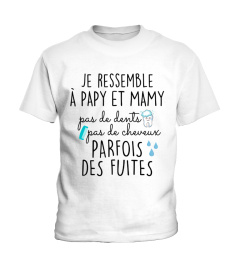 je ressemble à papy et mamy