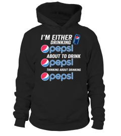 I'm either drink Pepsi