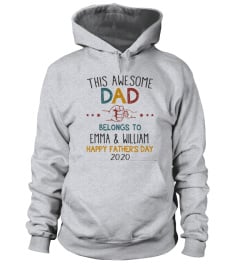 THIS AWESOME DAD BELONGS TO