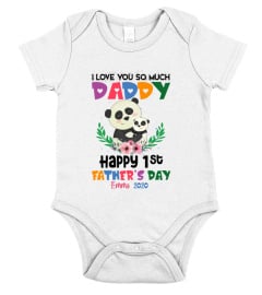 Panda Daddy Happy 1st Father's Day HM070528M