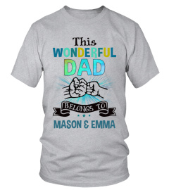 THIS WONDERFUL DAD BELONGS TO