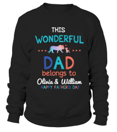 THIS WONDERFUL DAD BELONGS TO