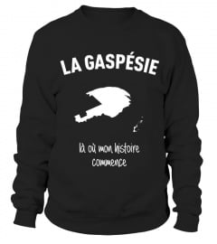 T-shirt Gaspésie Histoire