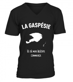T-shirt Gaspésie Histoire