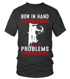 Bow in  hand t shirt