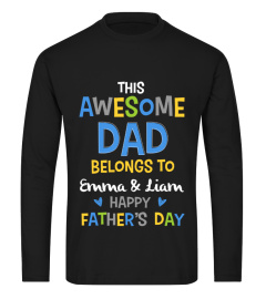 THIS AWESOME DAD BELONGS TO