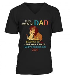 THIS AWESOME DAD BELONGS TO HAPPY FATHER'S DAY 2020