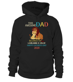 THIS AWESOME DAD BELONGS TO HAPPY FATHER'S DAY 2020